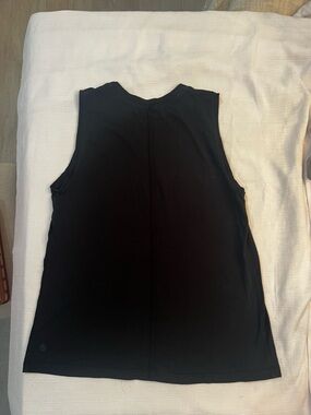 lululemon athletica Black Relaxed Muscle Tank
